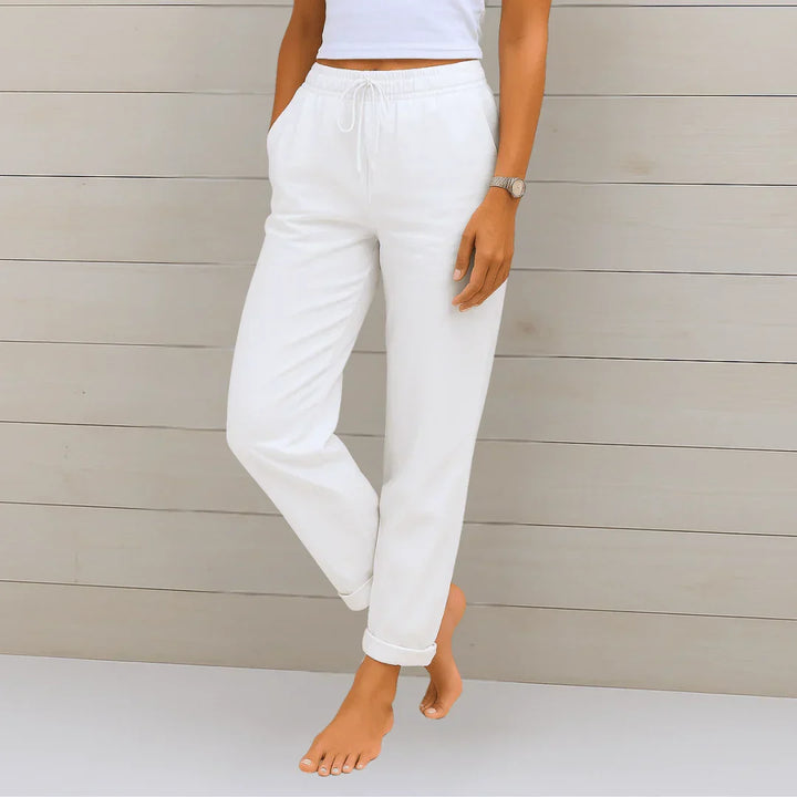 Lena | Pantalón fluido con cintura elástica