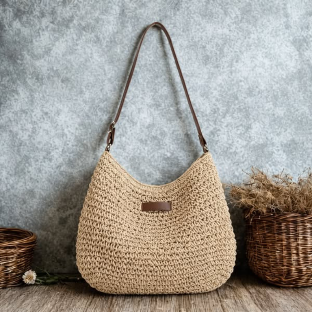 Simona | Bolso de hombro trenzado