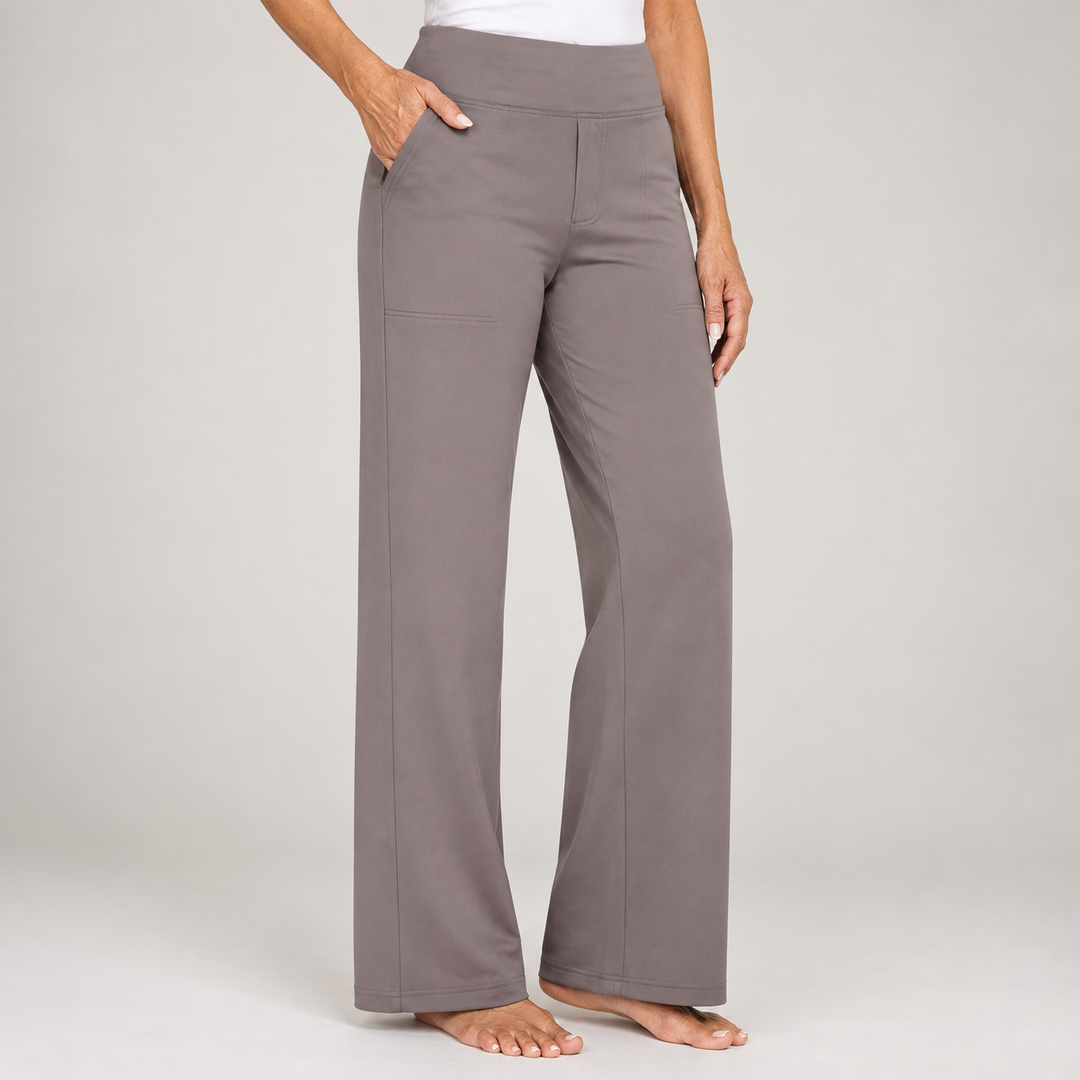 Sanne | Pantalón ancho con cintura elástica