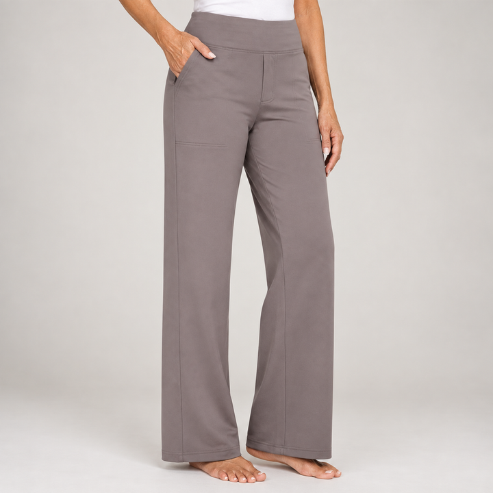 Sanne | Pantalón ancho con cintura elástica