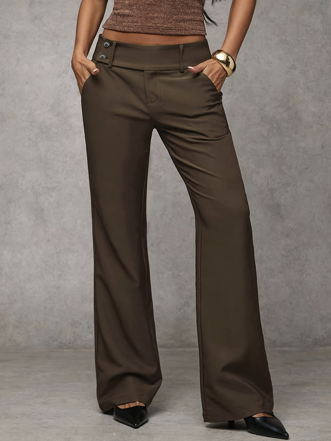 Inès | Pantalón ancho elegante