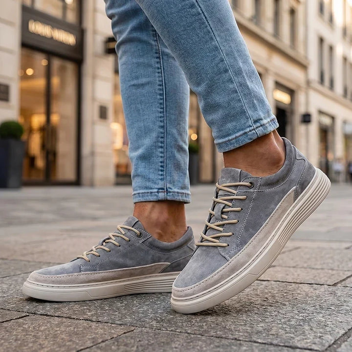 Enzo | Zapatillas de ante con amortiguación