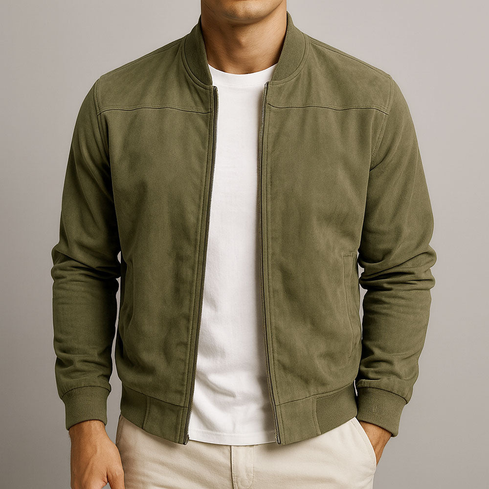 Valerio | Chaqueta de ante con botones