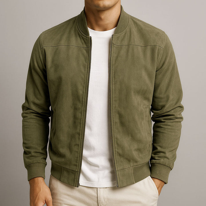 Valerio | Chaqueta de ante con botones