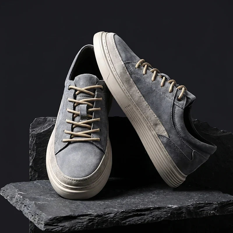 Enzo | Zapatillas de ante con amortiguación