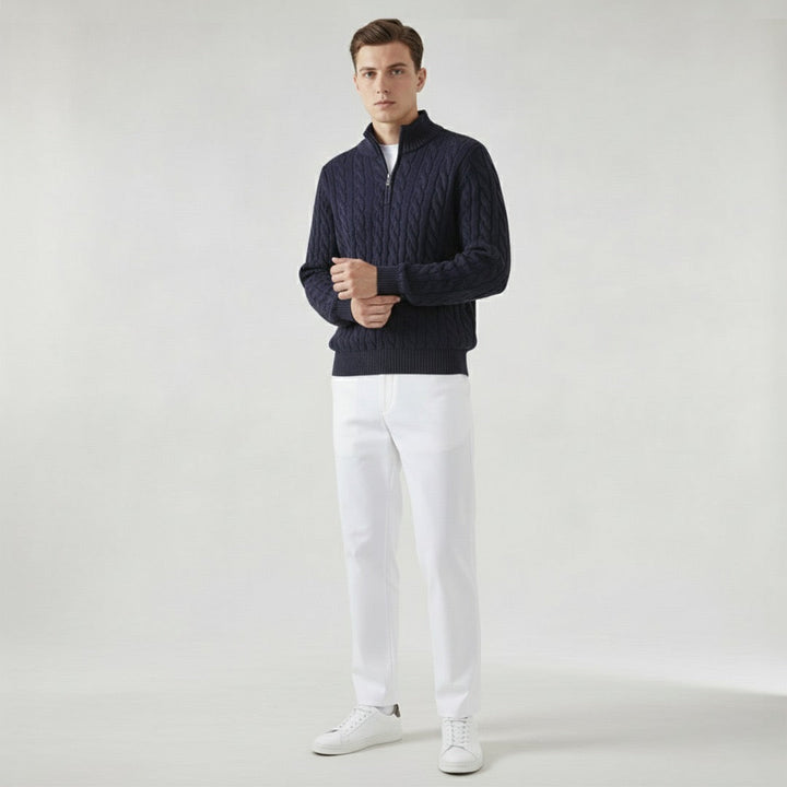 Polo Brunch | Look de invierno: jersey y pantalón