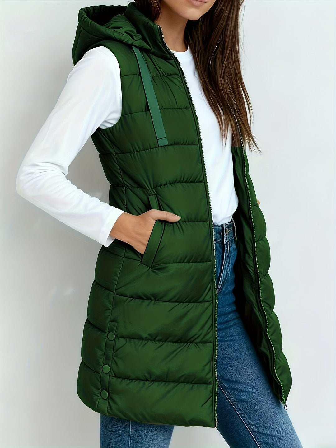 Célestine | Chaleco de invierno acolchado