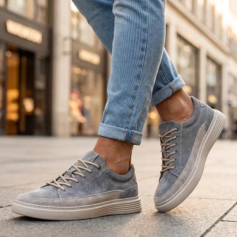 Enzo | Zapatillas de ante con amortiguación