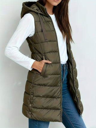 Célestine | Chaleco de invierno acolchado
