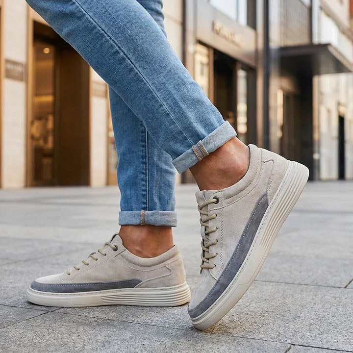 Enzo | Zapatillas de ante con amortiguación