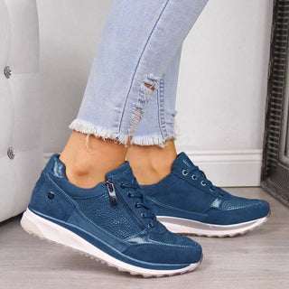 Eugénie | Zapatillas elegantes con cremallera