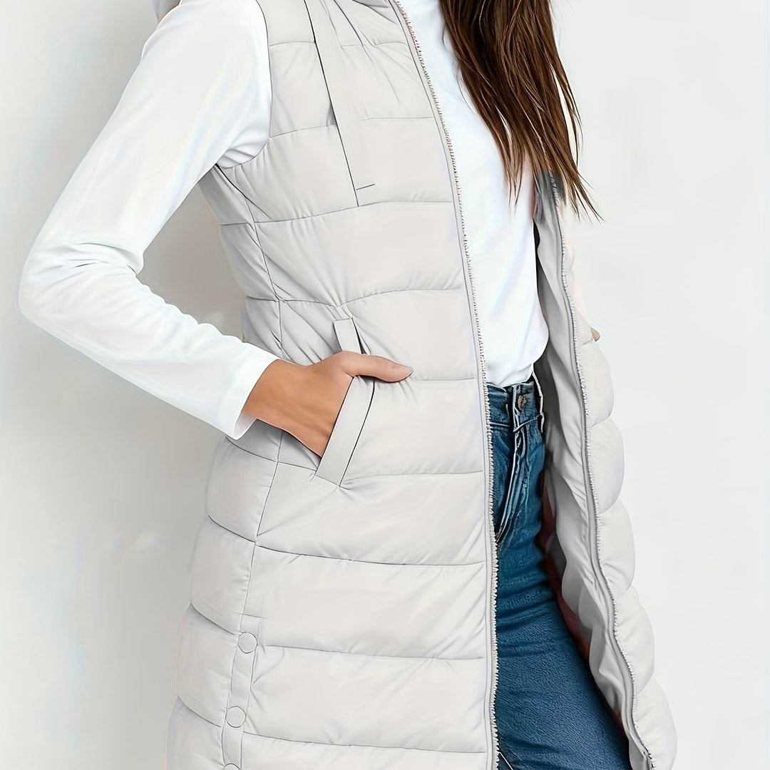 Célestine | Chaleco de invierno acolchado