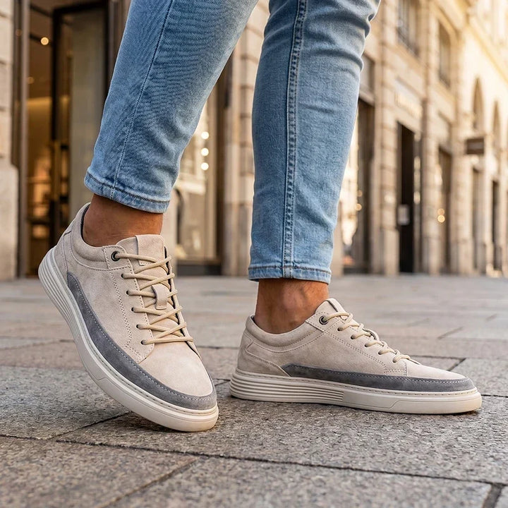 Enzo | Zapatillas de ante con amortiguación