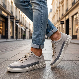 Enzo | Zapatillas de ante con amortiguación