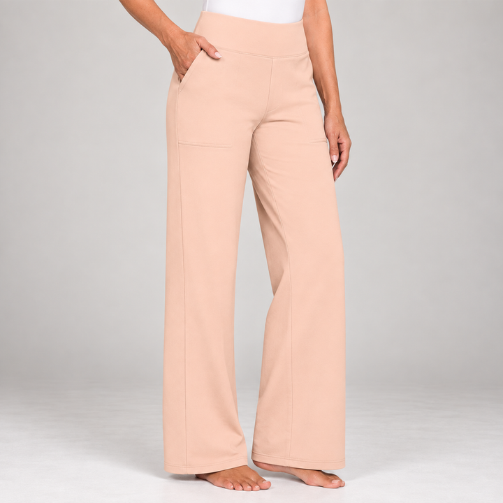 Sanne | Pantalón ancho con cintura elástica