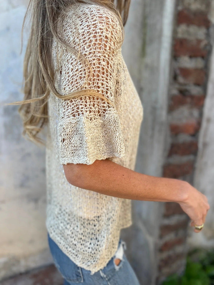 Carol | Chaqueta de punto calado