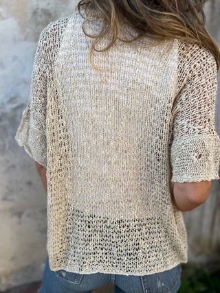 Carol | Chaqueta de punto calado