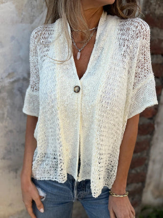Carol | Chaqueta de punto calado