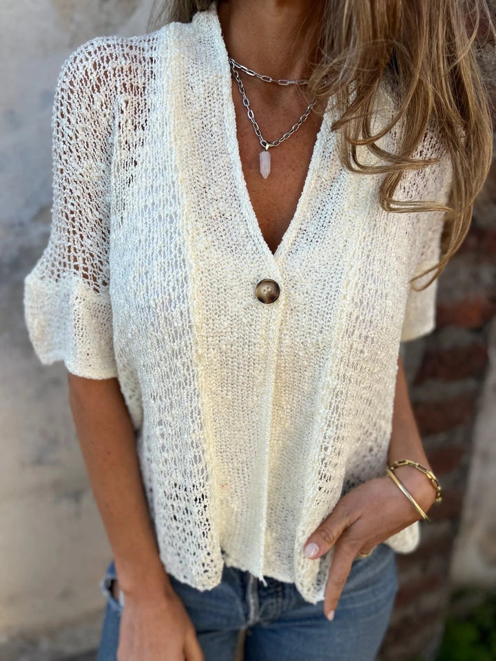 Carol | Chaqueta de punto calado