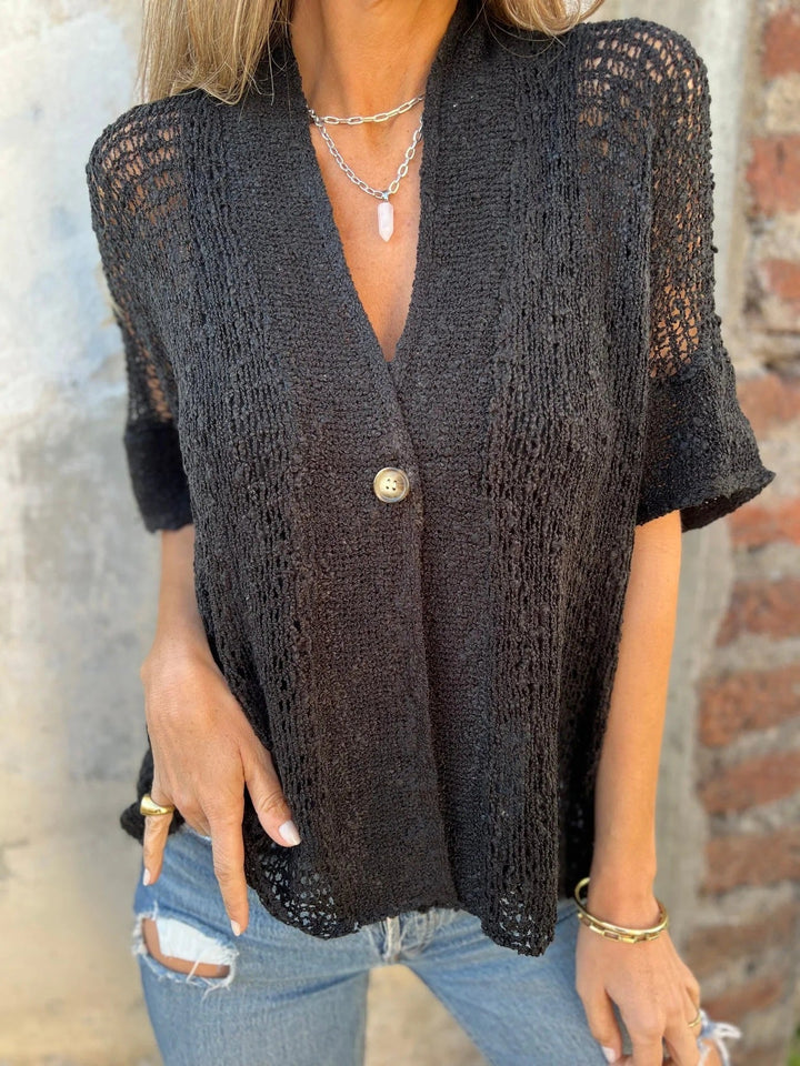 Carol | Chaqueta de punto calado