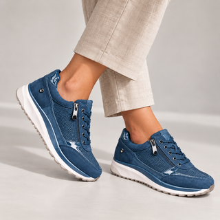 Eugénie | Zapatillas elegantes con cremallera