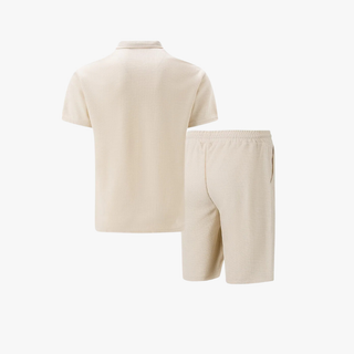 Ibiza | Conjunto de polo con cremallera y short
