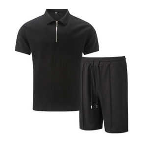 Ibiza | Conjunto de polo con cremallera y short