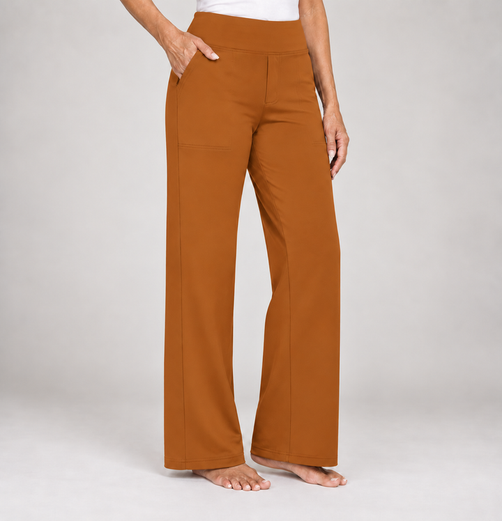 Sanne | Pantalón ancho con cintura elástica