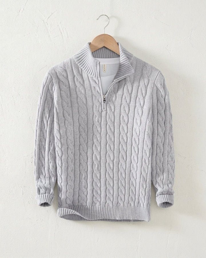 Mateo™ | Jersey de ochos con cuello alto