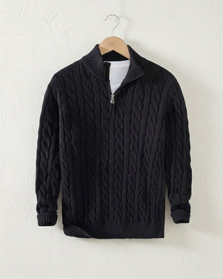 Mateo™ | Jersey de ochos con cuello alto