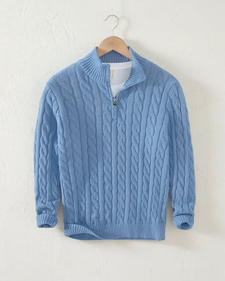Mateo™ | Jersey de ochos con cuello alto