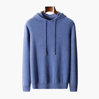 Sudadera con capucha de cachemira pura