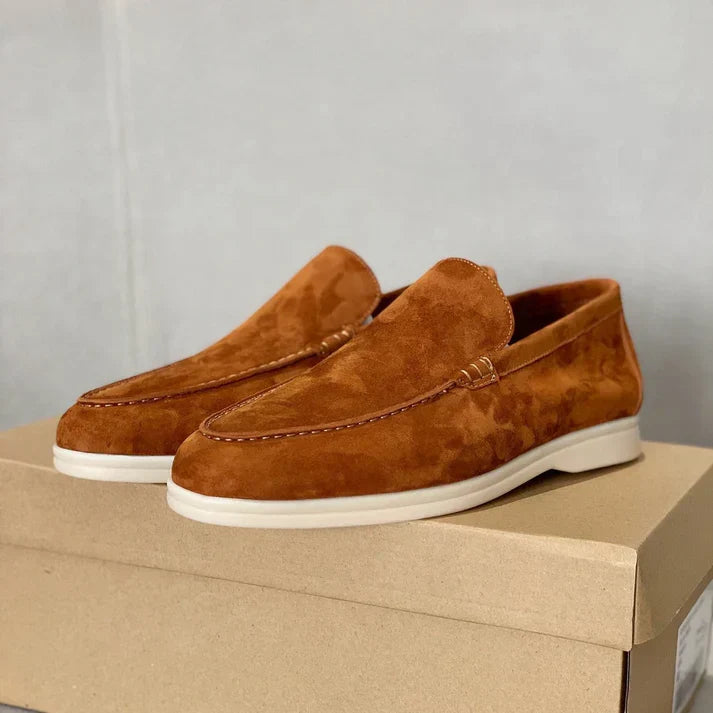 Mocasines de ante Chic