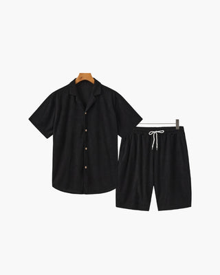Riviera | Conjunto de pana: camisa y short