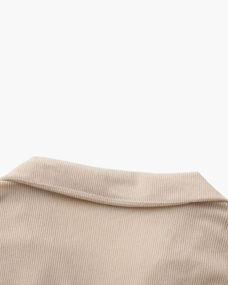 Riviera | Conjunto de pana: camisa y short