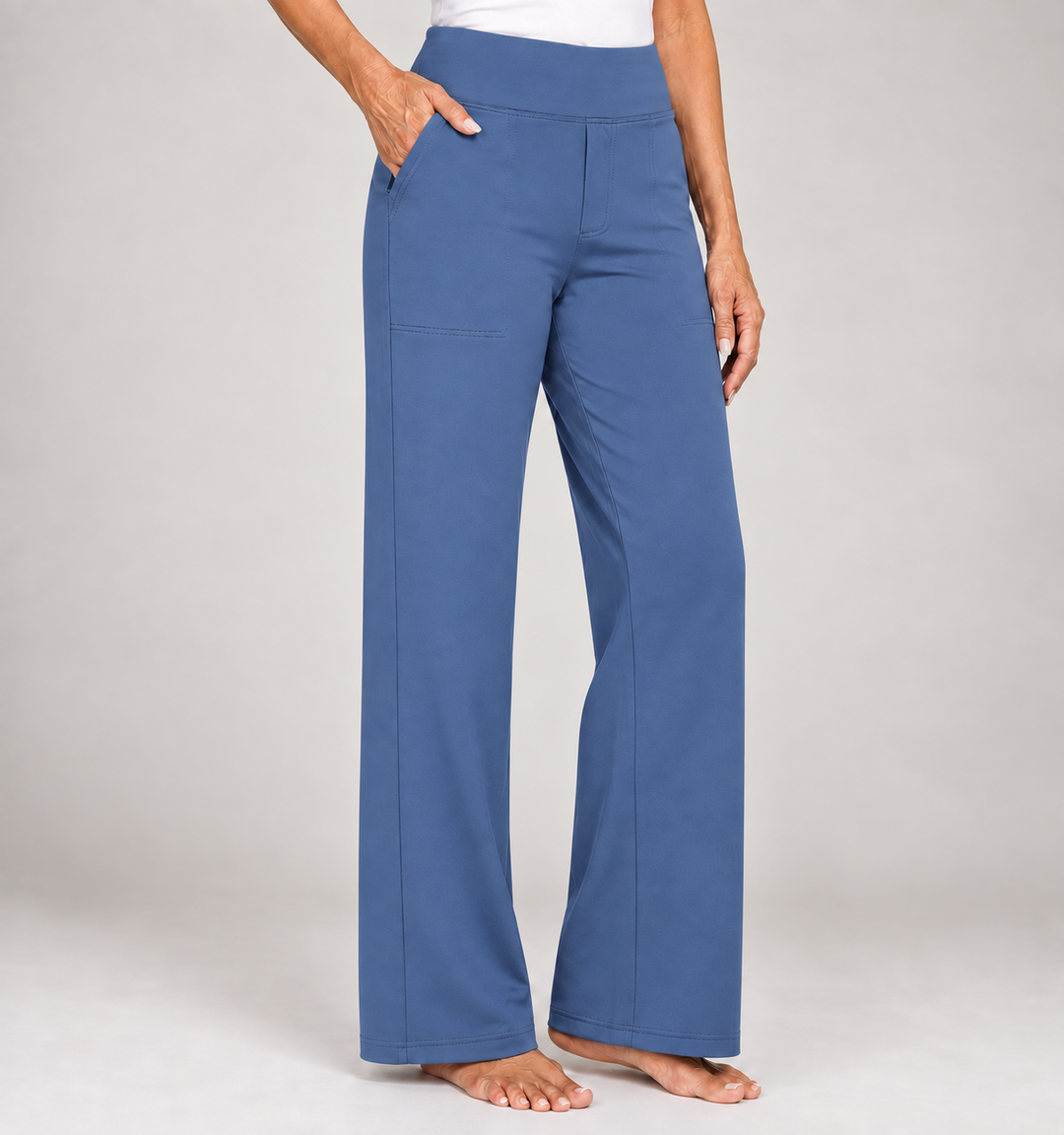 Sanne | Pantalón ancho con cintura elástica