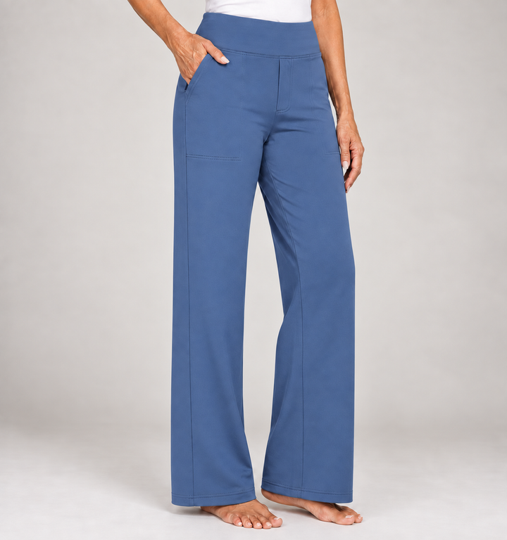 Sanne | Pantalón ancho con cintura elástica