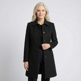 Egle | Trench de invierno de botonadura simple