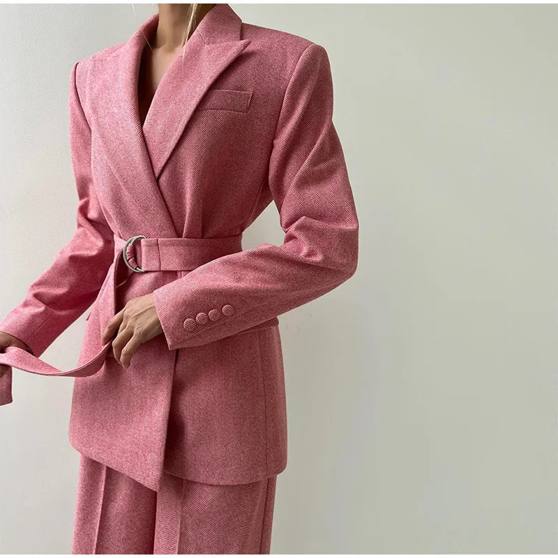 Valentina | Conjunto de 3 piezas: blazer, corsé y pantalón
