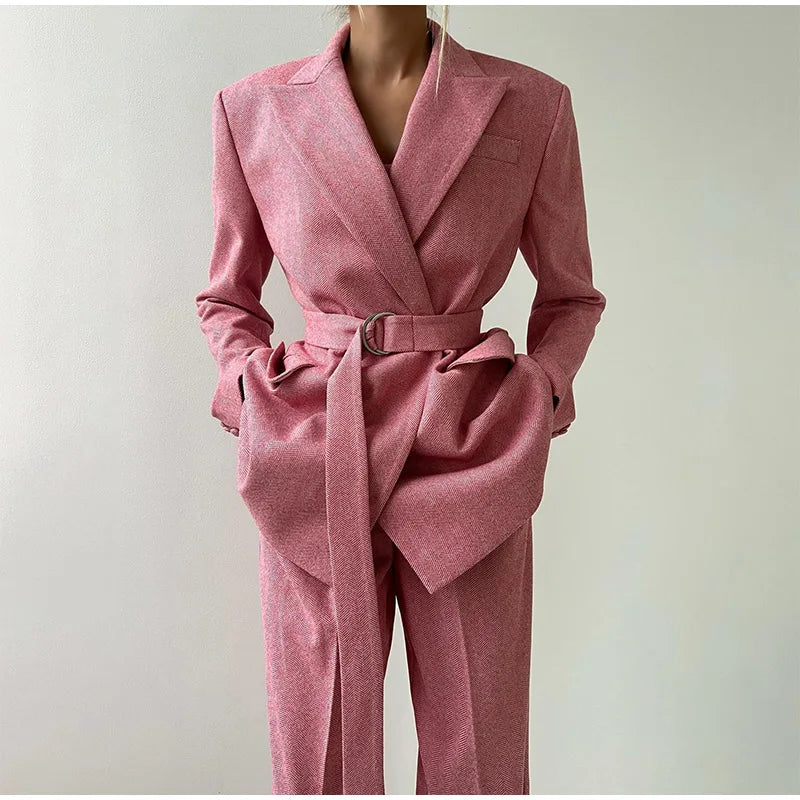 Valentina | Conjunto de 3 piezas: blazer, corsé y pantalón