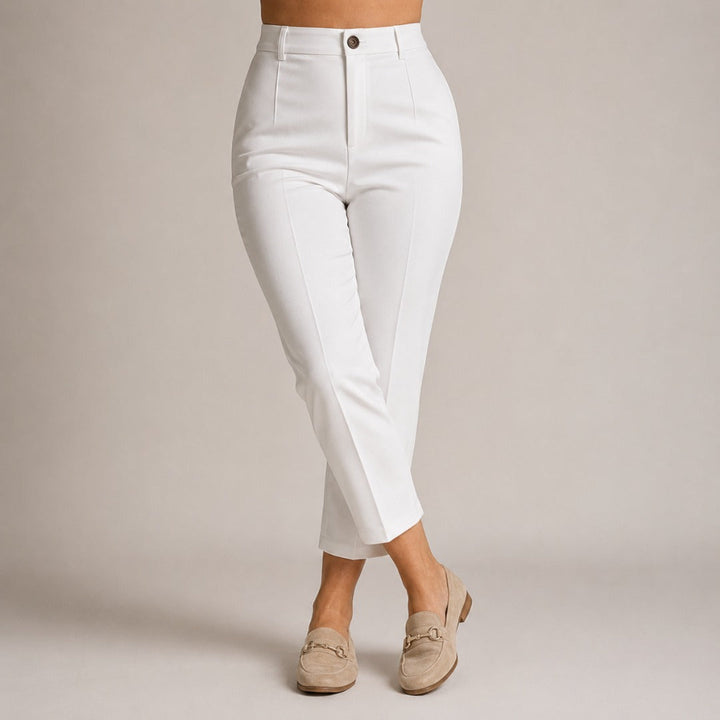 Louisa | Pantalón entallado de talle alto