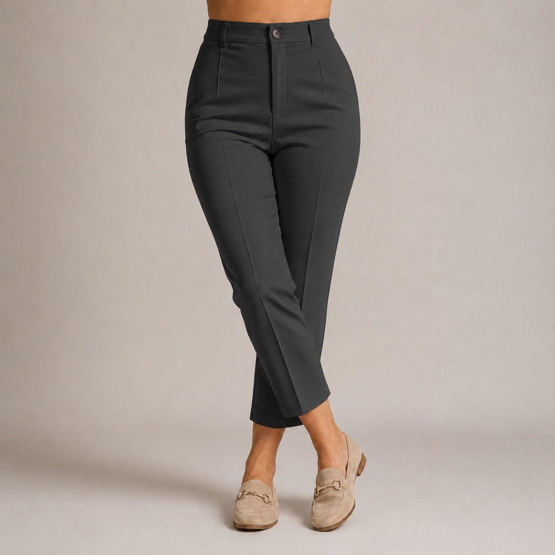 Louisa | Pantalón entallado de talle alto