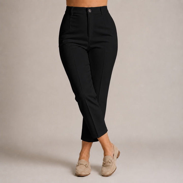 Louisa | Pantalón entallado de talle alto