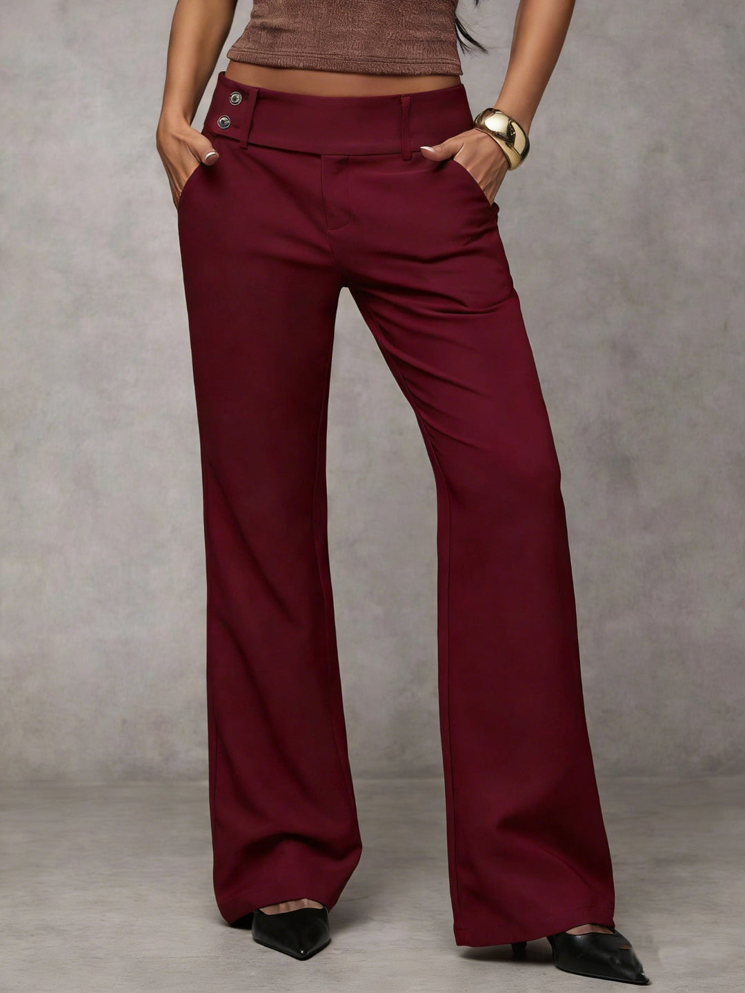 Inès | Pantalón ancho elegante