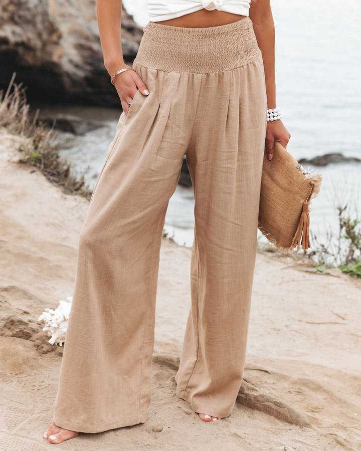 Positano | Pantalón ancho de playa