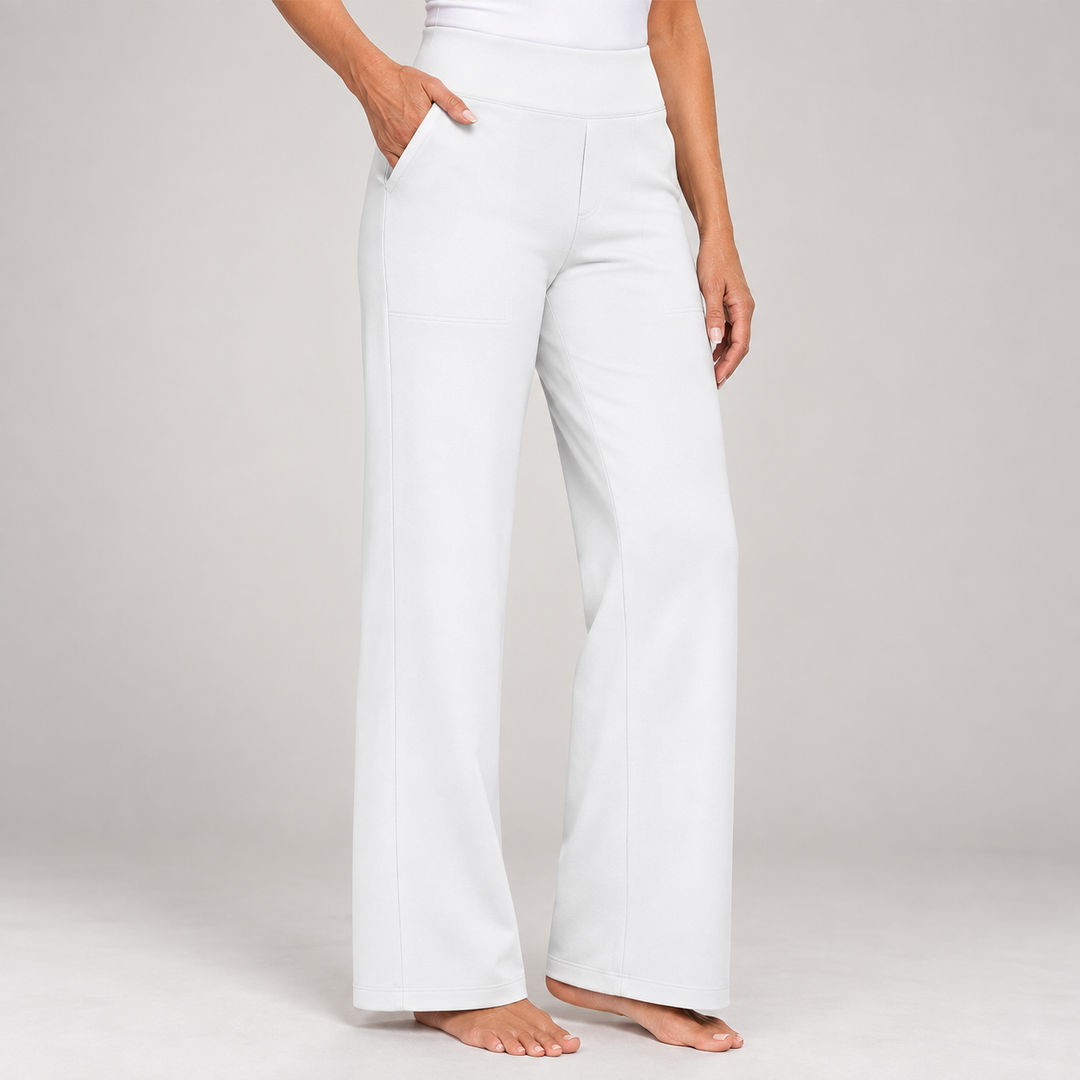 Sanne | Pantalón ancho con cintura elástica