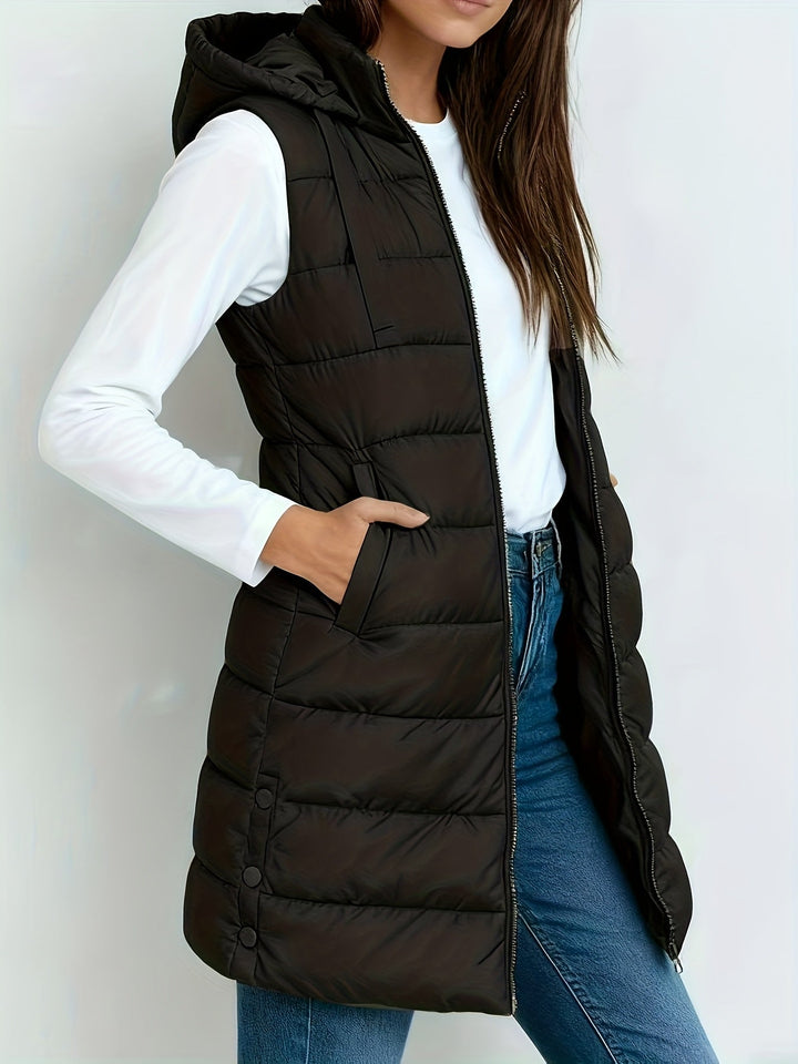Célestine | Chaleco de invierno acolchado
