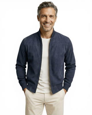 Valerio | Chaqueta de ante con botones