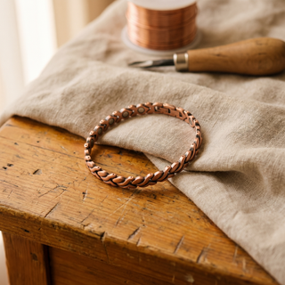 Tobillera de cobre con imanes