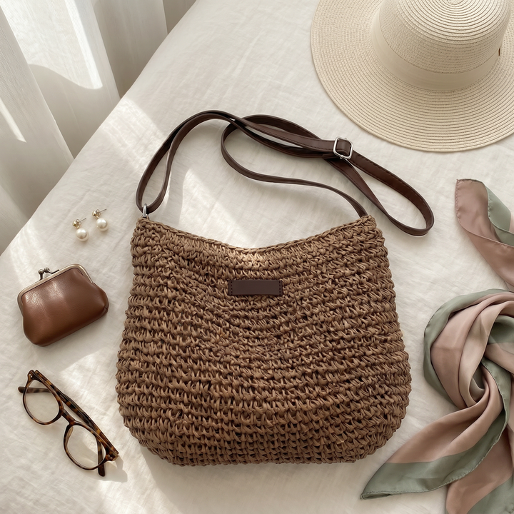 Simona | Bolso de hombro trenzado